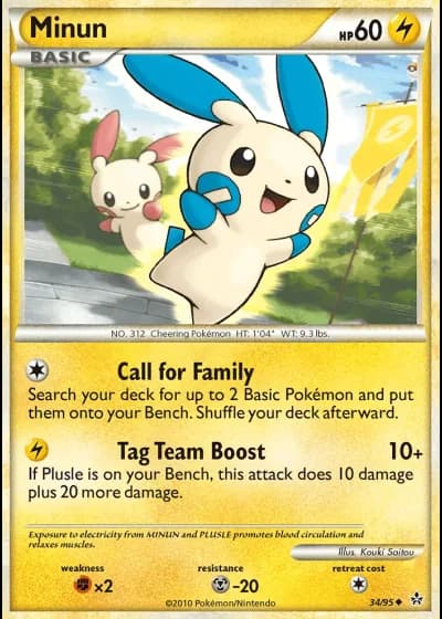 Minun #34/95 — Unleashed