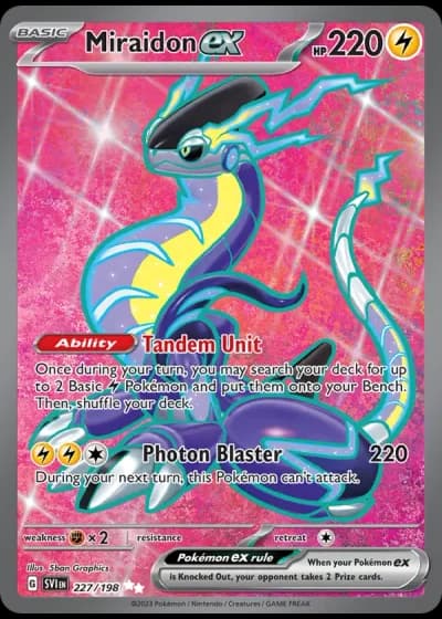Miraidon ex #227/198 — Scarlet & Violet