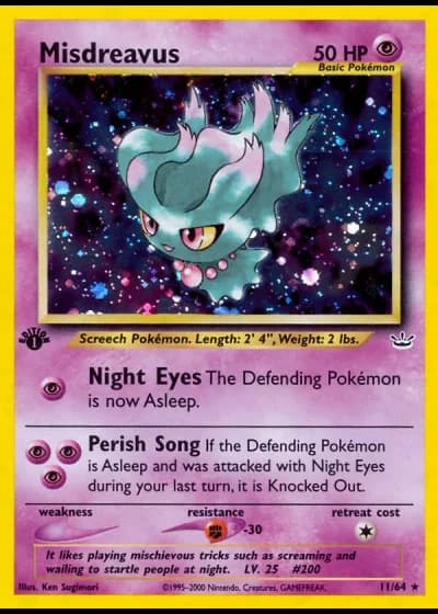 Misdreavus #11/64 — Neo Revelation