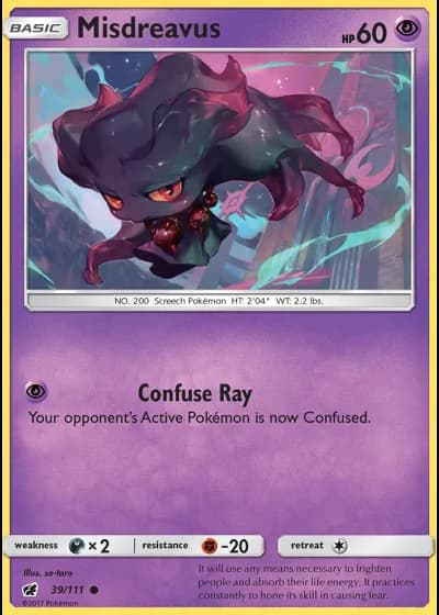 Misdreavus #39/111 — Crimson Invasion