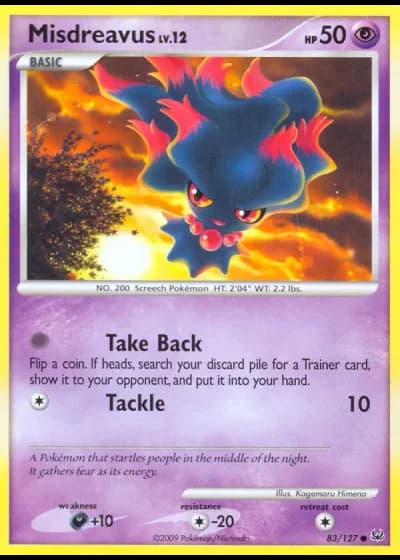 Misdreavus #83/127 — Platino