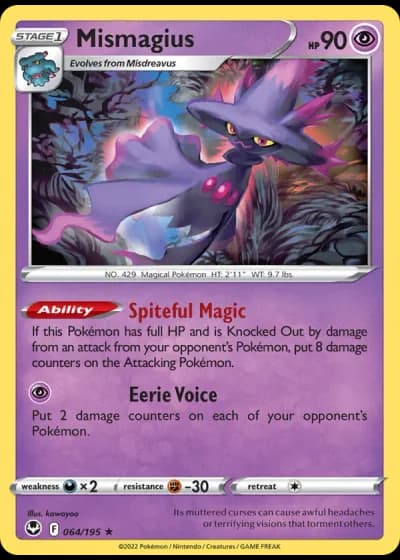 Mismagius #064/195 — Silver Tempest