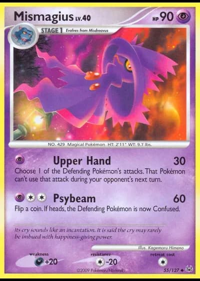 Mismagius #55/127 — Platinum