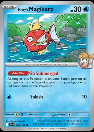 Misty's Magikarp #048/182 — Destined Rivals