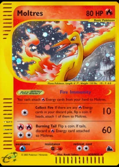 Moltres H20/144 — Skyridge