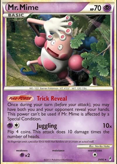 Mr. Mime #29/95 — Call of Legends