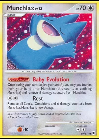 Munchlax #69/111 — L'Ascesa dei Rivali
