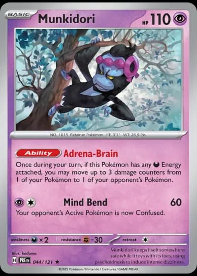 Munkidori #044/131 — Prismatic Evolutions