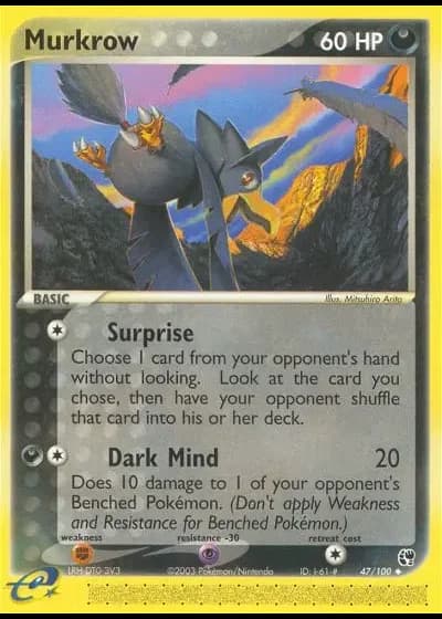 Murkrow #47/100 — Sandstorm