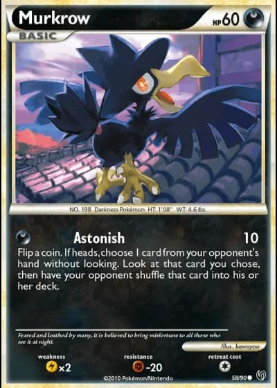 Murkrow #58/90 — Undaunted