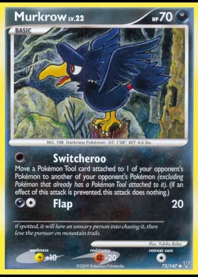 Murkrow #72/147 — Supreme Victors