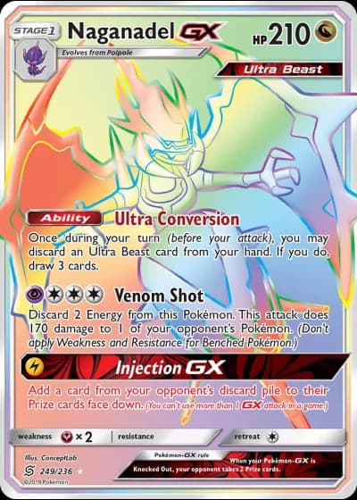 Naganadel GX #249/236 — Unified Minds