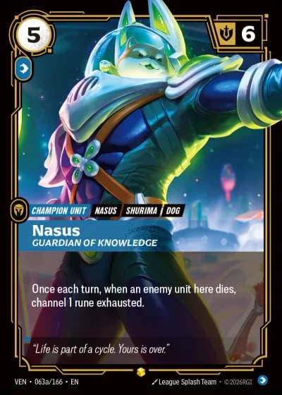 Nasus, Guardian of Knowledge #063a/248 — Vendetta