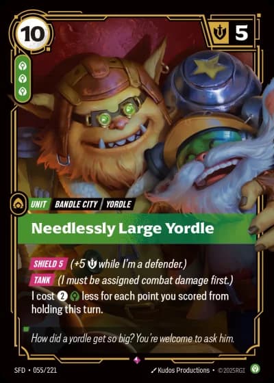 Needlessly Large Yordle #055/303 — Spiritforged