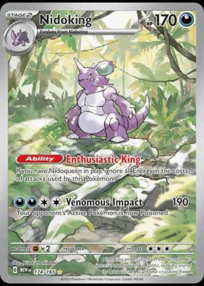 Nidoking #174/165 — 151