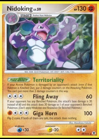 Nidoking #29/111 — L'Ascesa dei Rivali