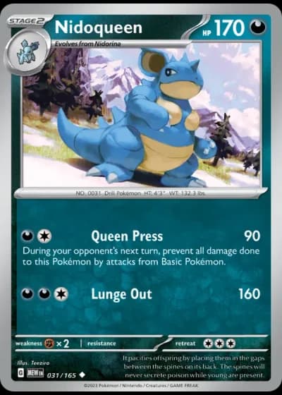 Nidoqueen #031/165 — 151