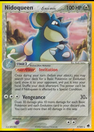 Nidoqueen #7/101 — Dragon Frontiers