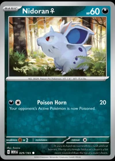 Nidoran♀ #029/165 — 151