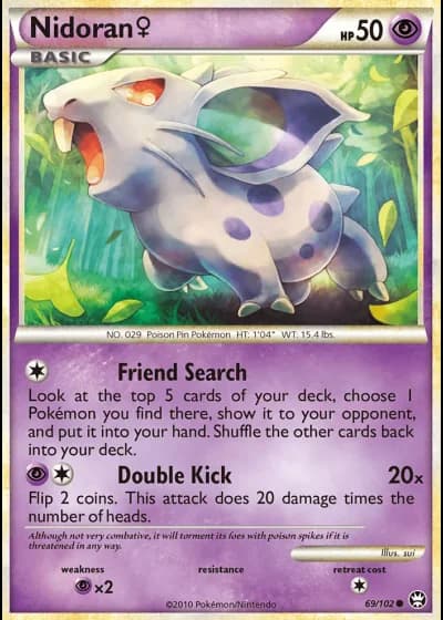 Nidoran♀ #69/102 — Triumphant