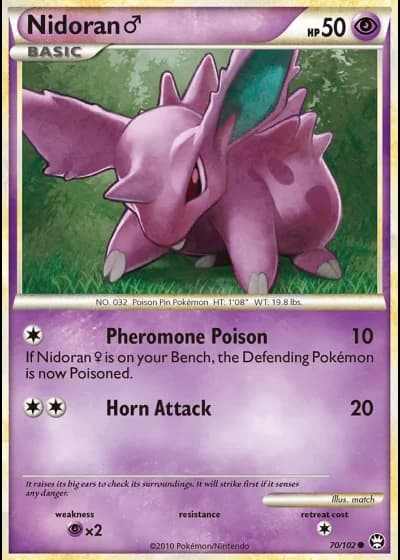 Nidoran♂ #70/102 — Triumphant