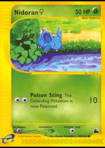 Nidoran♀ #82/144 — Skyridge