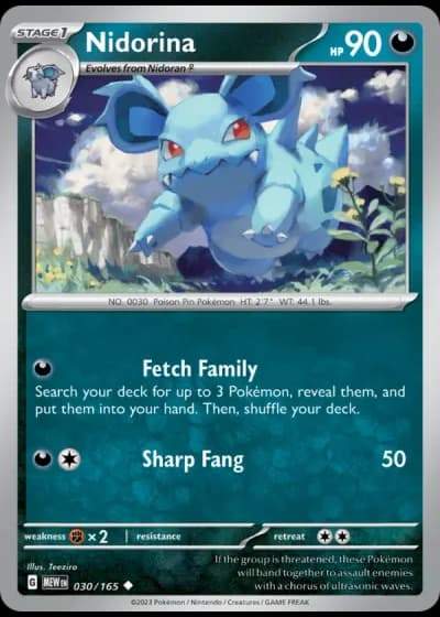 Nidorina #030/165 — 151
