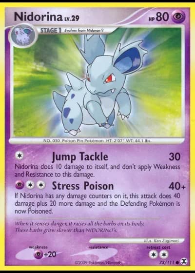Nidorina #73/111 — L'Ascesa dei Rivali