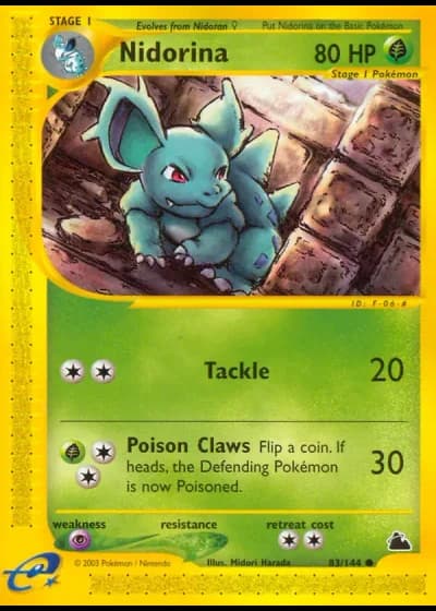 Nidorina #83/144 — Skyridge