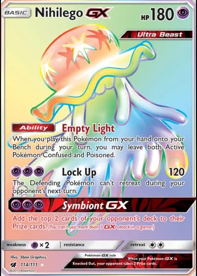 Nihilego GX #114 — Crimson Invasion
