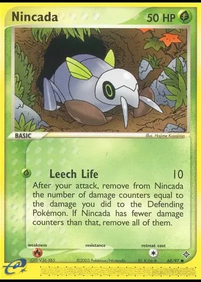 Nincada #68/97 — Dragon