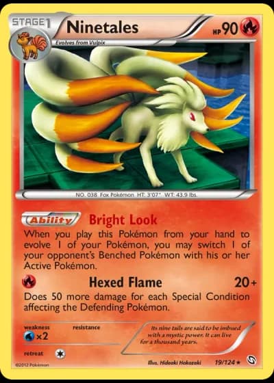 Ninetales #19/124 — Dragons Exalted