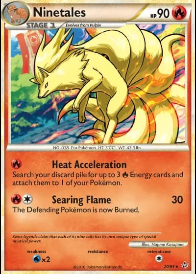 Ninetales #20/95 — Unleashed