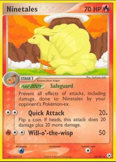 Ninetales #22/101 — EX Leggende Nascoste