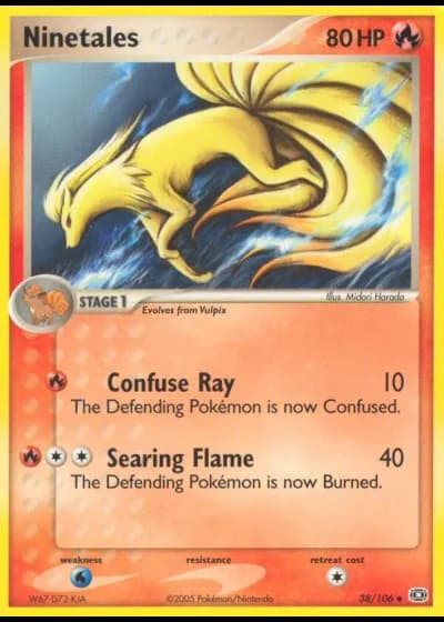 Ninetales #38/106 — Emerald