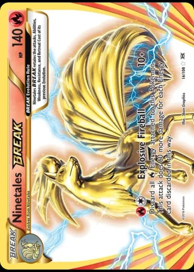 Ninetales BREAK #16/108 — Evolutions