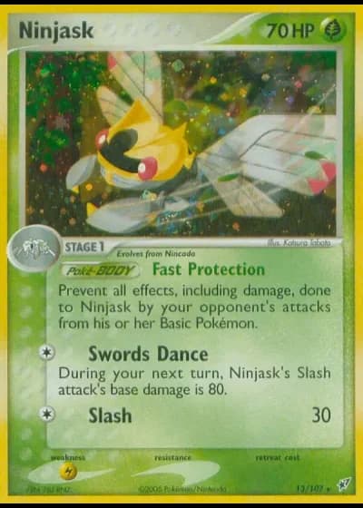 Ninjask #13/107 — Deoxys