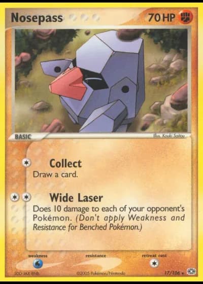 Nosepass #17/106 — Emerald