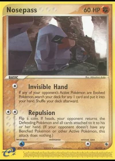 Nosepass #18/109 — Ruby & Sapphire