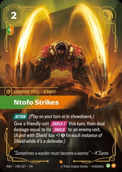 Ntofo Strikes #148/189 — Radiance