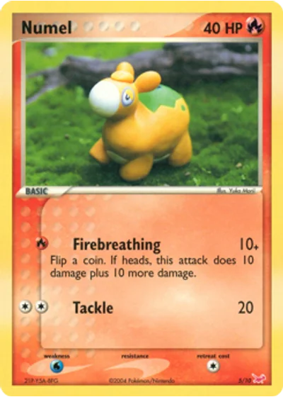 Numel #5/10 — EX trainer Kit (Latias)