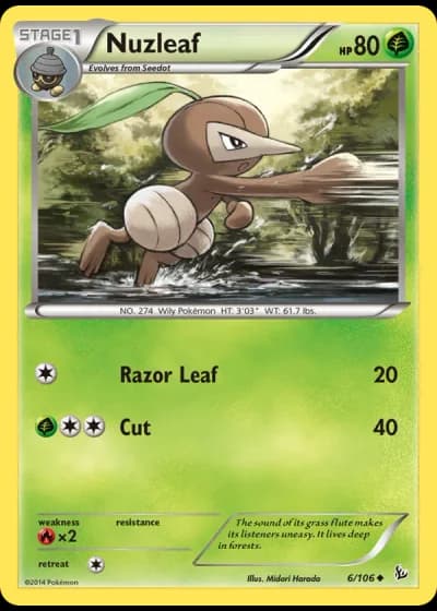 Nuzleaf #6/106 — Flashfire