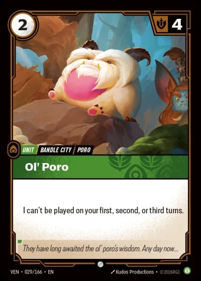 Ol' Poro #029/248 — Vendetta