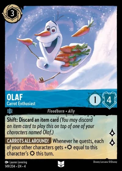 Olaf - Carrot Enthusiast #149/204 — Ursula's Return