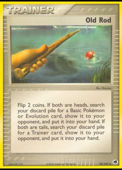 Old Rod #78/101 — Dragon Frontiers