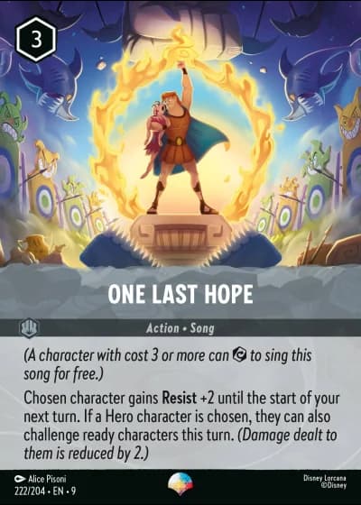 One Last Hope #222/204 — Fabled