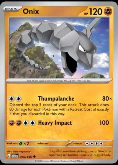 Onix #095/165 — 151