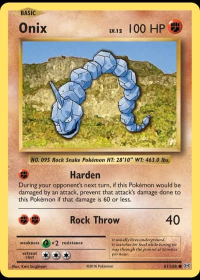 Onix #61/108 — Evolutions