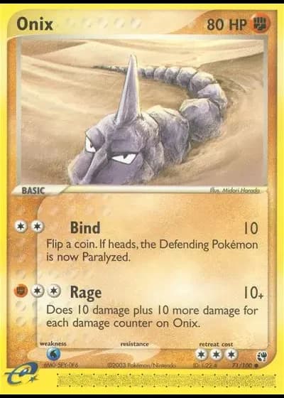 Onix #71/100 — Sandstorm