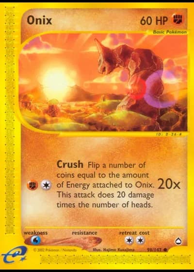 Onix #98/147 — Aquapolis